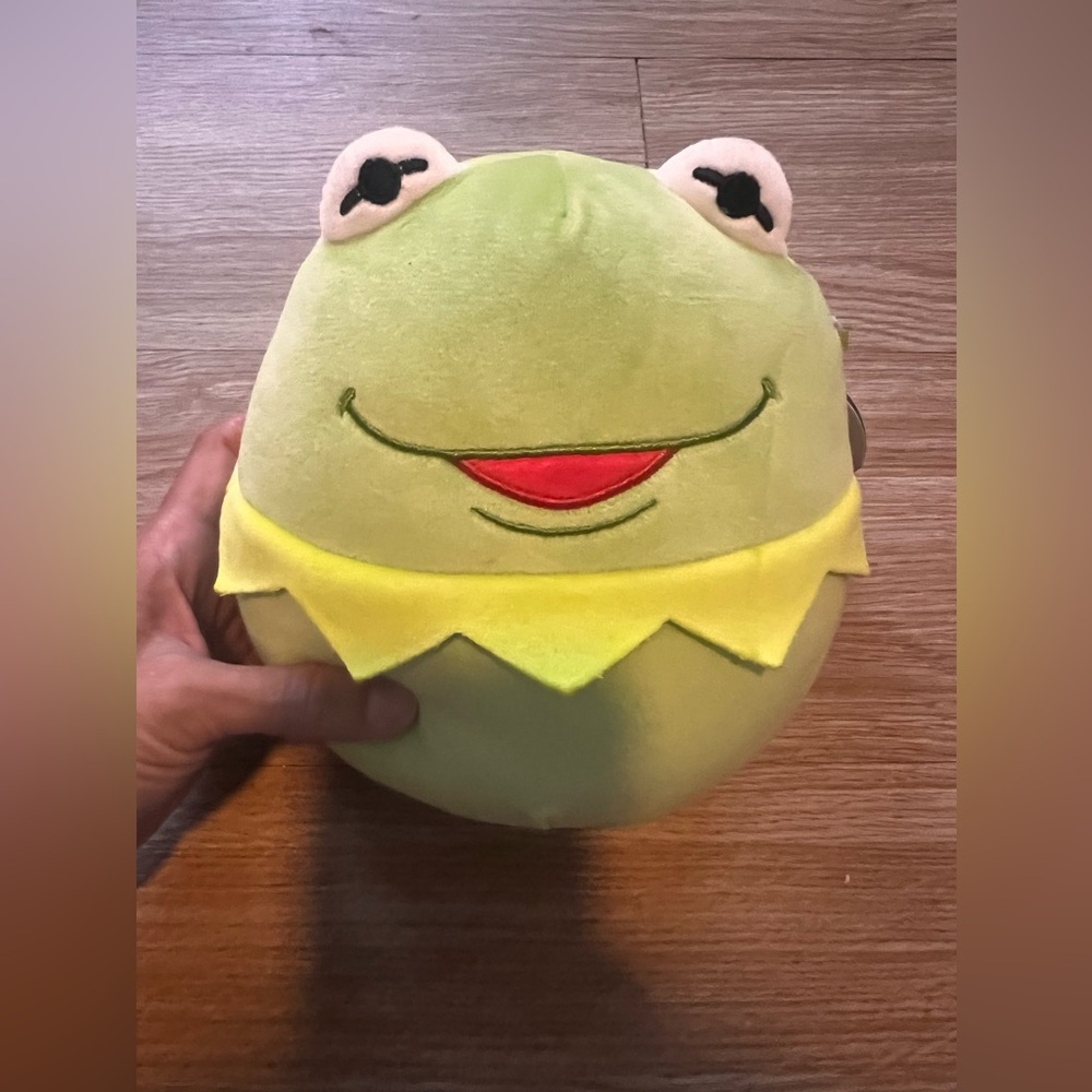 Squishmallow Kermit The Frog (Disney Muppets) 7in NWT